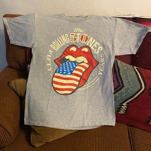 Rolling Stones 50th Anniversary Concert Tee original! Sz Medium